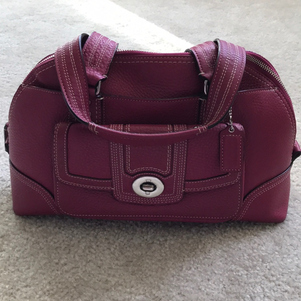 Authentic coach dome bag
